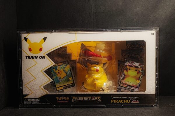 Caja Case acrílico Pikachu Celebrations 25th